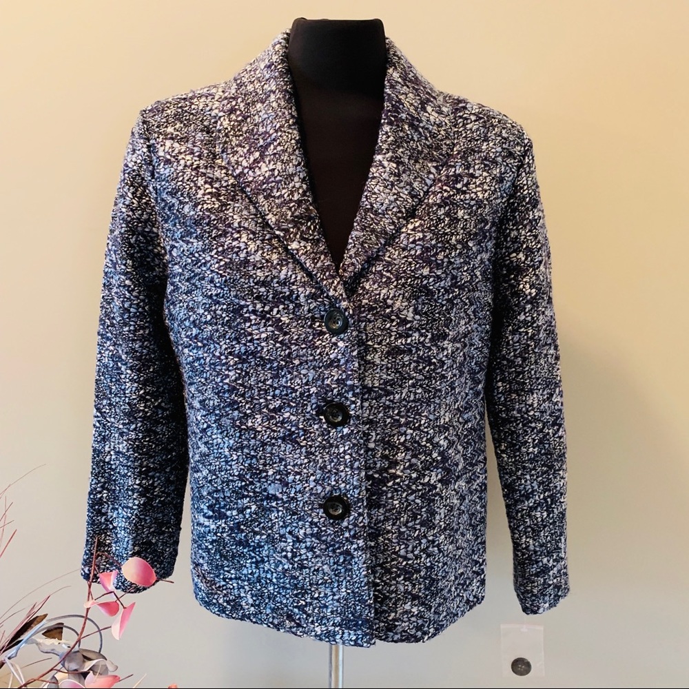 🛍 ALFRED DUNNER Petite Boucle Blazer